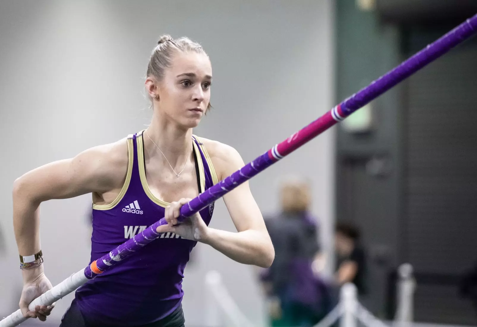 University of Washington track team hosts the 2020 Indoor Preview at the Dempsey Center on Saturday, January 18, 2020, in Seattle.