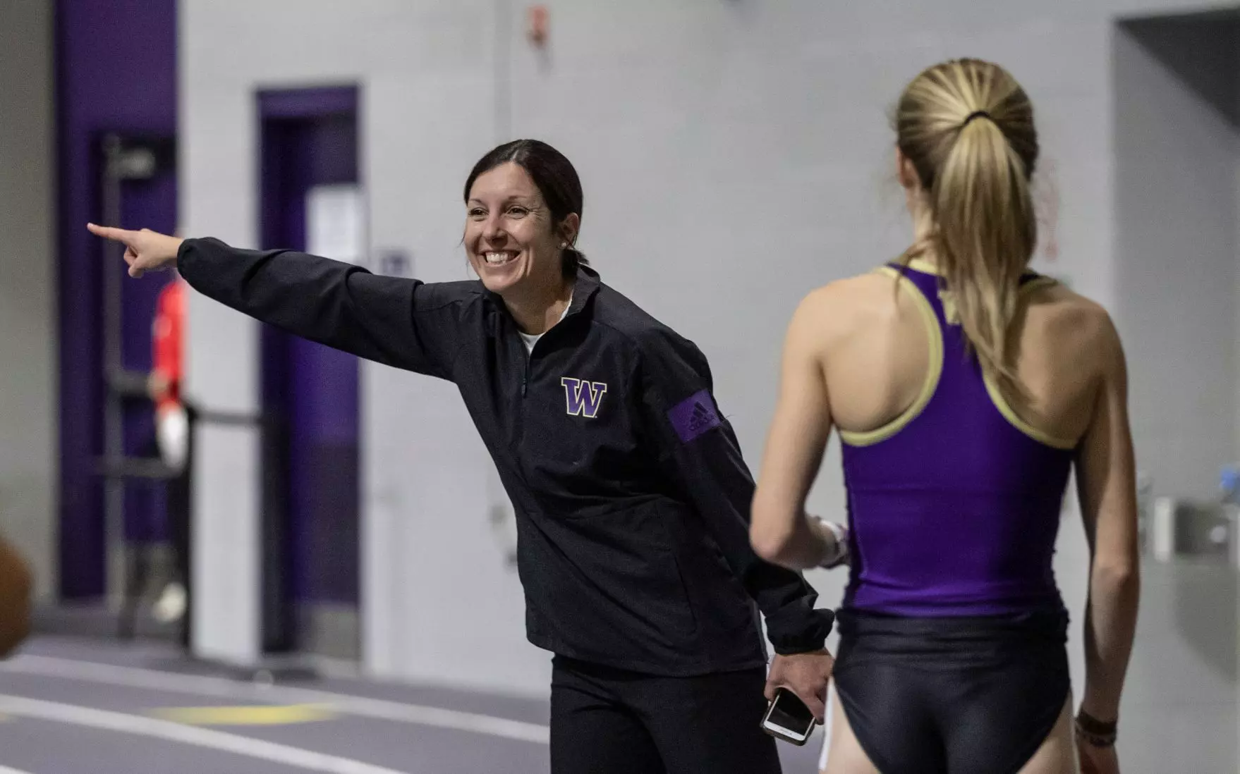 University of Washington track team hosts the 2020 Indoor Preview at the Dempsey Center on Saturday, January 18, 2020, in Seattle.