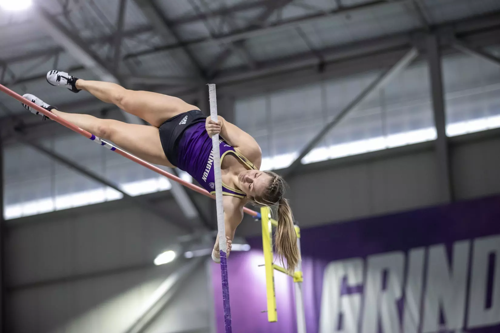 University of Washington track team hosts the 2020 Indoor Preview at the Dempsey Center on Saturday, January 18, 2020, in Seattle.