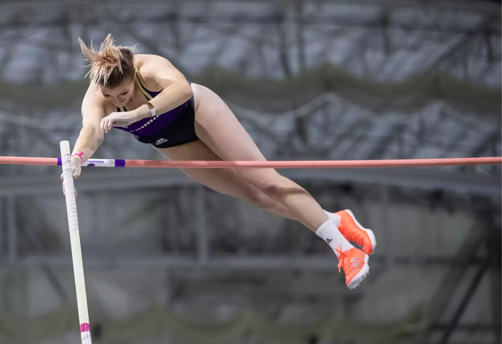 University of Washington track team hosts the 2020 Indoor Preview at the Dempsey Center on Saturday, January 18, 2020, in Seattle.