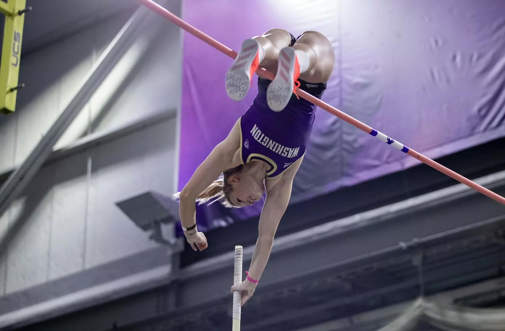 University of Washington track team hosts the 2020 Indoor Preview at the Dempsey Center on Saturday, January 18, 2020, in Seattle.