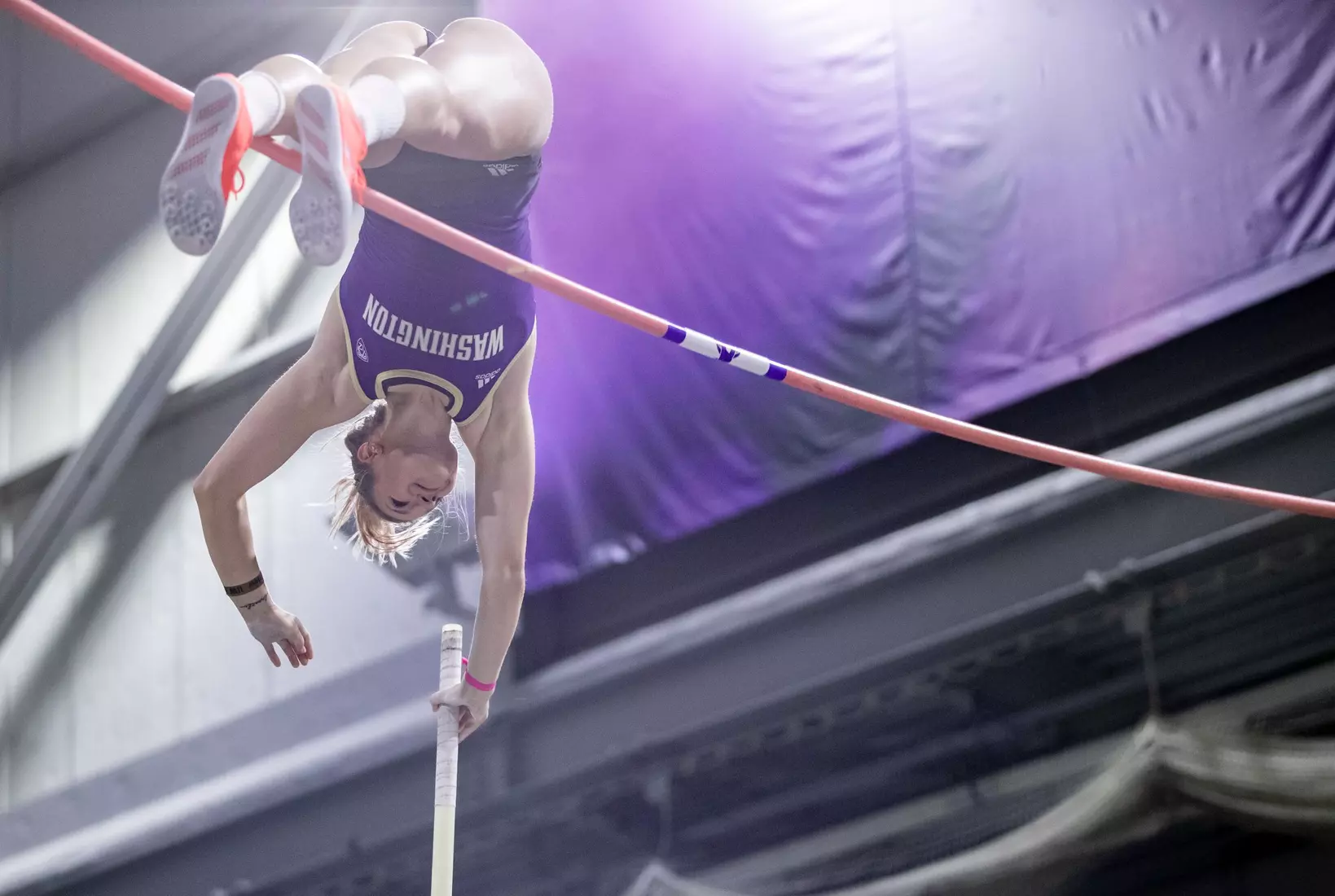University of Washington track team hosts the 2020 Indoor Preview at the Dempsey Center on Saturday, January 18, 2020, in Seattle.