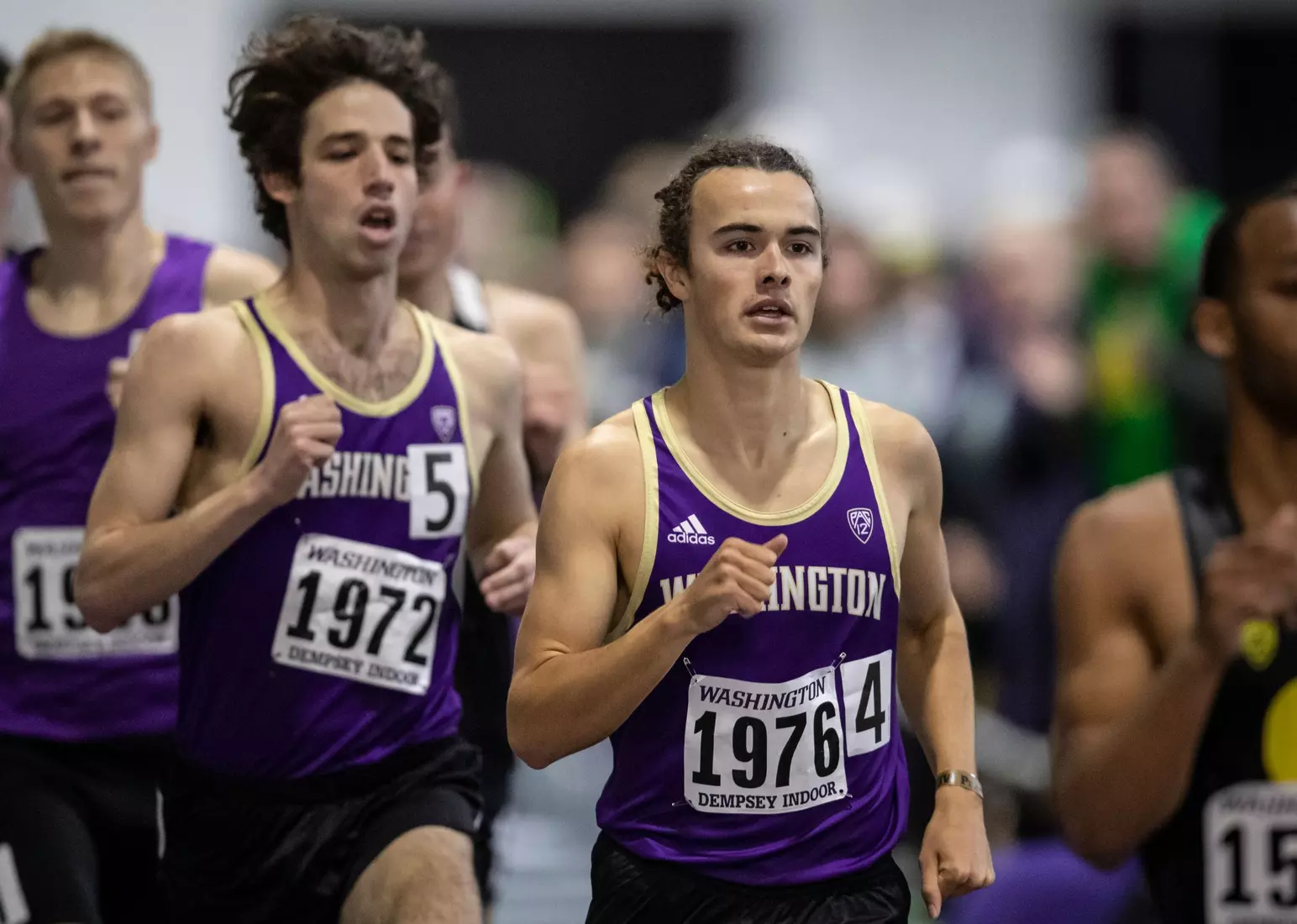 University of Washington track team hosts the 2020 Indoor Preview at the Dempsey Center on Saturday, January 18, 2020, in Seattle.