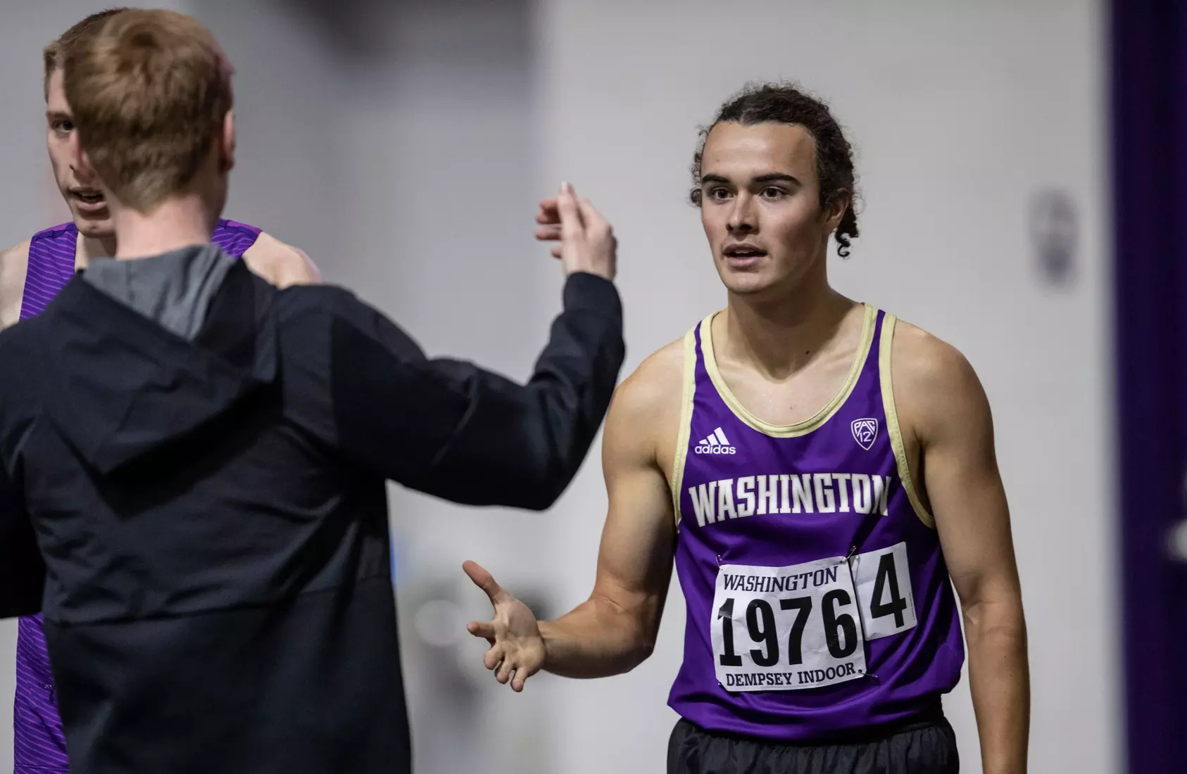 University of Washington track team hosts the 2020 Indoor Preview at the Dempsey Center on Saturday, January 18, 2020, in Seattle.