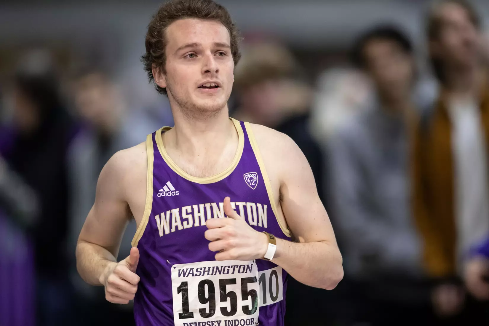 University of Washington track team hosts the 2020 Indoor Preview at the Dempsey Center on Saturday, January 18, 2020, in Seattle.