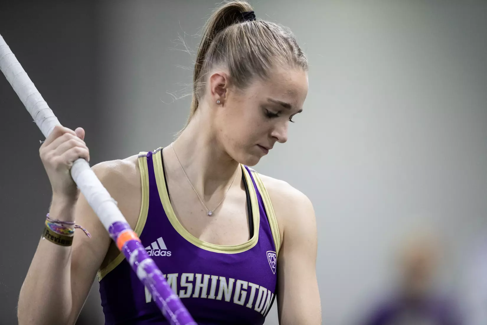 University of Washington track team hosts the 2020 Indoor Preview at the Dempsey Center on Saturday, January 18, 2020, in Seattle.