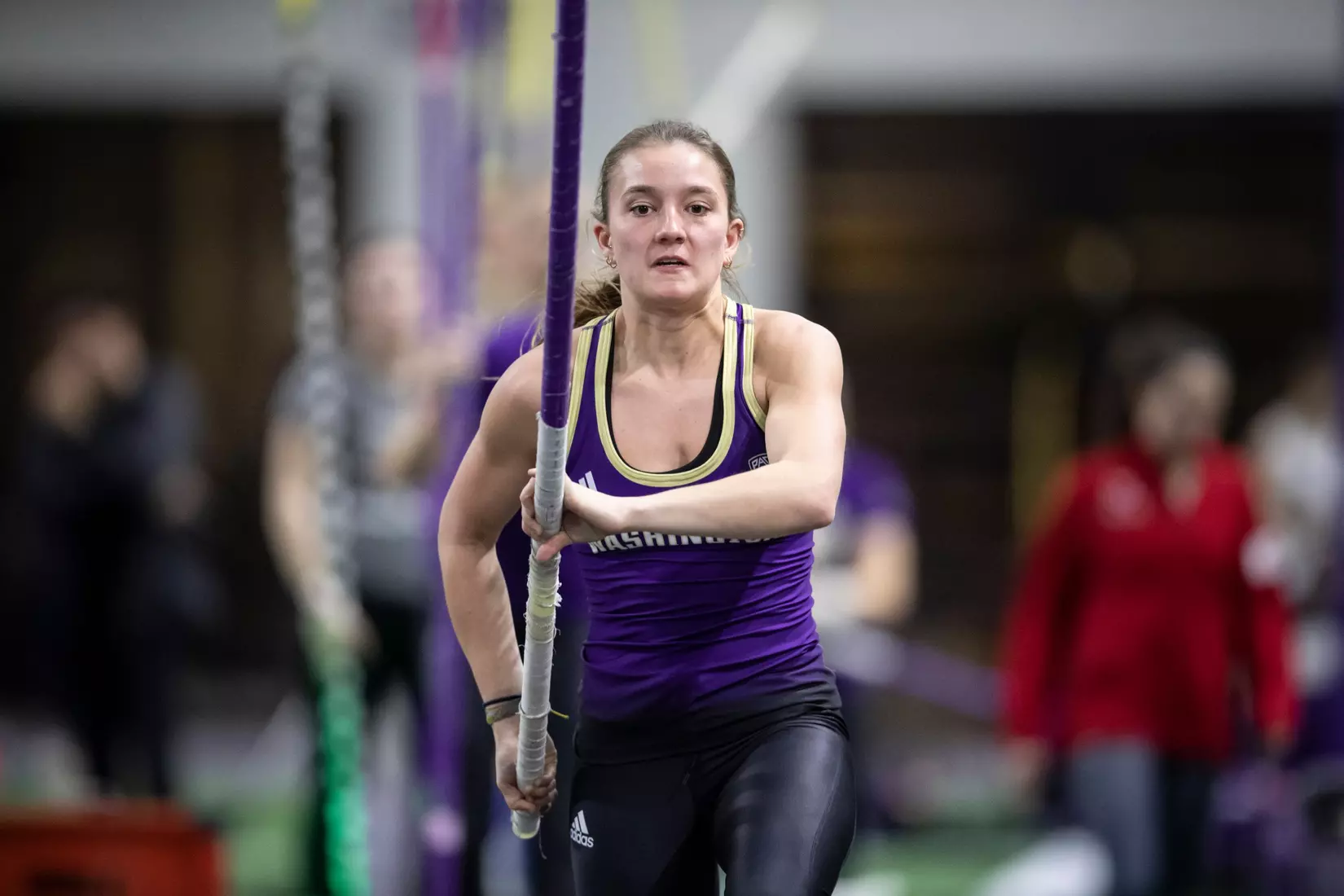 University of Washington track team hosts the 2020 Indoor Preview at the Dempsey Center on Saturday, January 18, 2020, in Seattle.