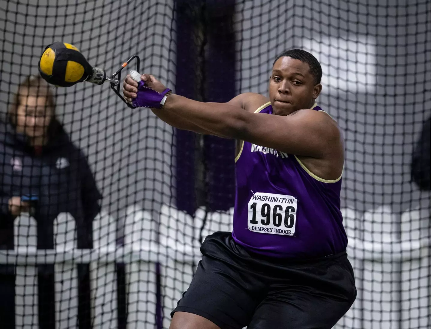University of Washington track team hosts the 2020 Indoor Preview at the Dempsey Center on Saturday, January 18, 2020, in Seattle.