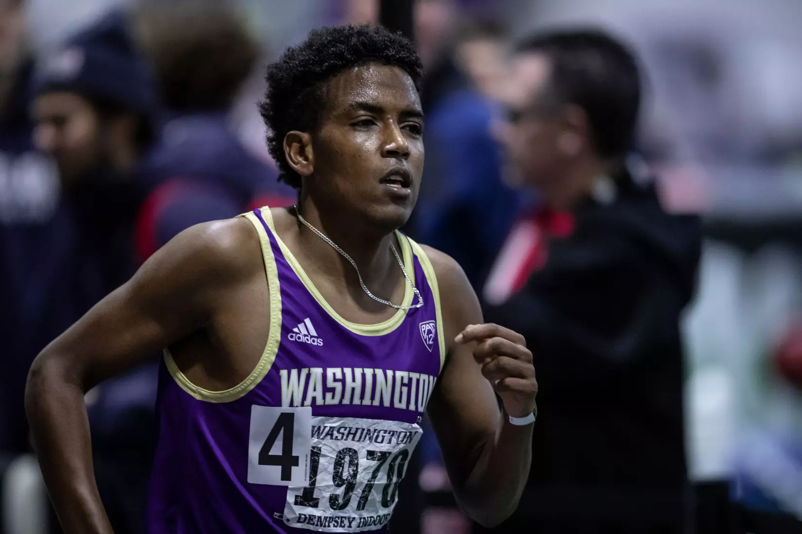 University of Washington track team hosts the 2020 Indoor Preview at the Dempsey Center on Saturday, January 18, 2020, in Seattle.