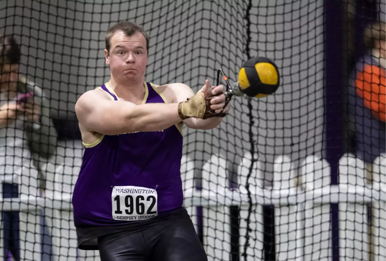 University of Washington track team hosts the 2020 Indoor Preview at the Dempsey Center on Saturday, January 18, 2020, in Seattle.