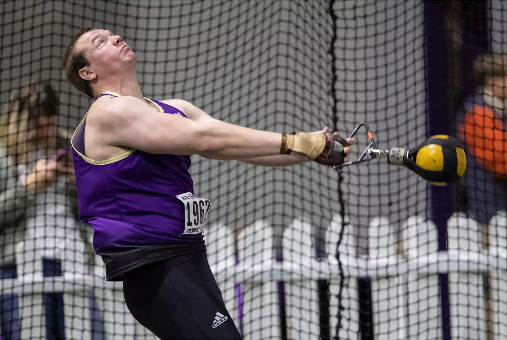 University of Washington track team hosts the 2020 Indoor Preview at the Dempsey Center on Saturday, January 18, 2020, in Seattle.