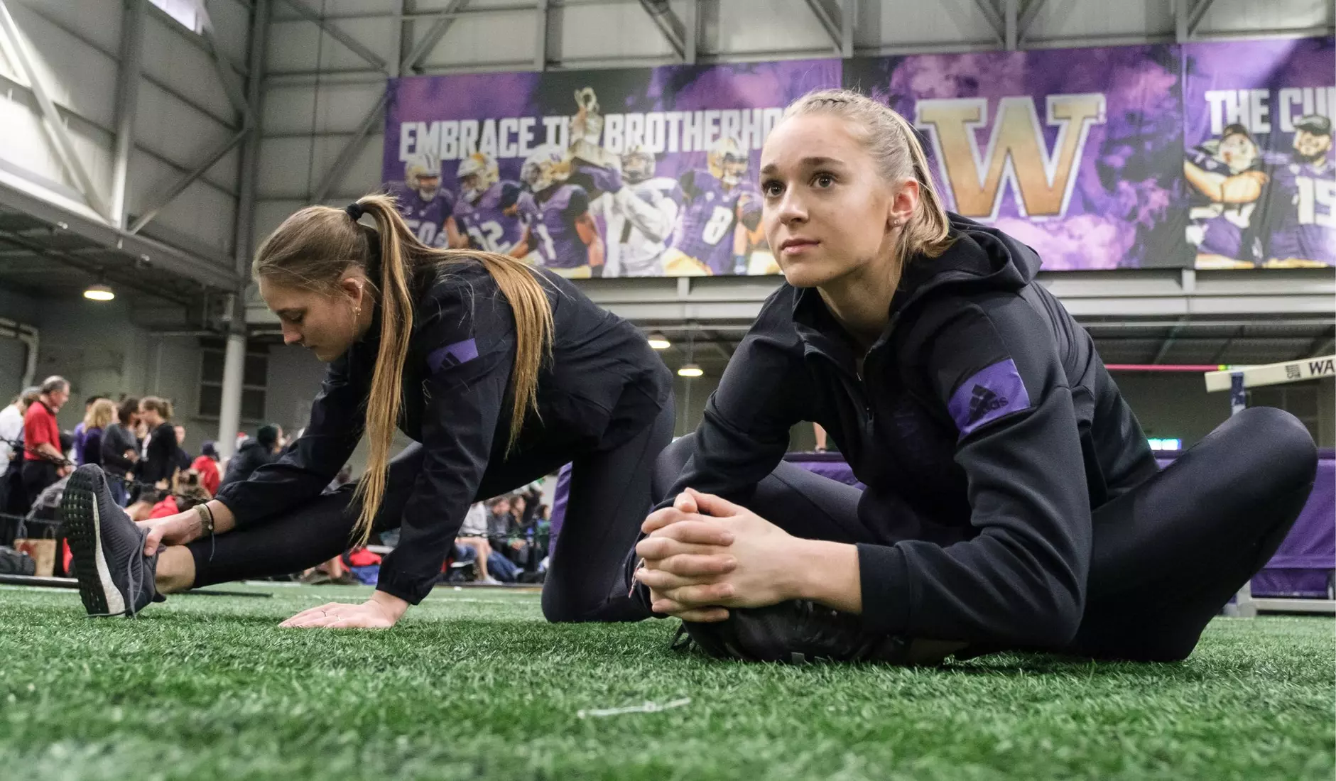 University of Washington track team hosts the 2020 Indoor Preview at the Dempsey Center on Saturday, January 18, 2020, in Seattle.
