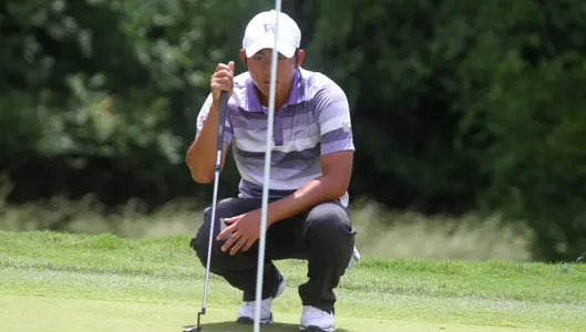 Cheng-Tsung Pan during the final round of stroke play in the NCAA Championship a