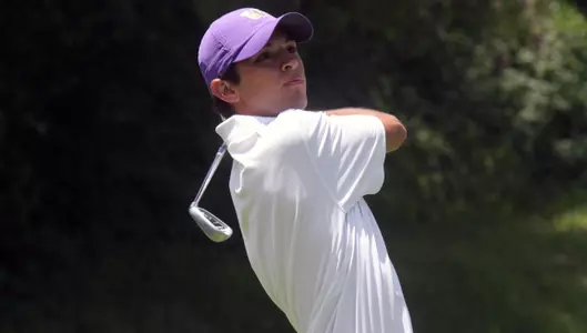 Ty Chambers during the third round of stroke play at the 2012 NCAA Men's Golf Ch