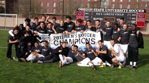 Men's Soccer Pac-12 title