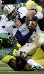 Huskies Fall To Ducks At Autzen