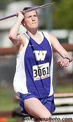 Reichmann Sets School Record in All-America Javelin Performance