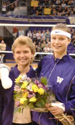 Huskies Sweep Arizona State On Senior Night
