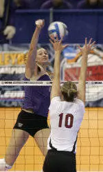 Volleyball Sweeps No. 15 Ohio In Season Opener