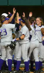 Softball Game Halted Due To Rain
