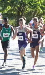 Huskies Test Their Legs At Sunny Magnuson Park