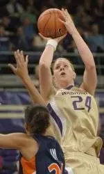 Huskies Win Women's Hoops Apple Cup, 61-46