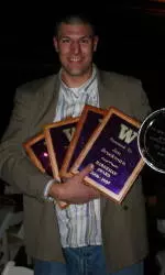 Brockman Collects Five Awards at Men's Basketball Banquet