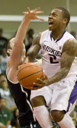 No. 13 Huskies Fall To No. 2 Michigan State, 76-71
