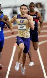 UW and WSU Meet On Husky Stadium Track