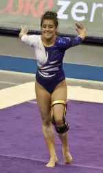 Akaogi Ties For All-Around Title Against No. 1 UCLA