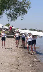 Huskies Happy For a Day Off
