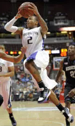 Huskies Fall To No. 15 Georgetown, 74-66