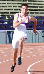 Boase Takes NCAA 200 Lead but WSU Sweeps Dual