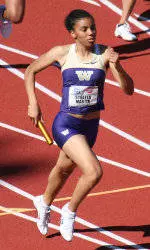 Husky Track Completes Busy Weekend In California