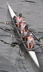 UW Varsity Eight Crews Fall to Cal in Dual Regatta