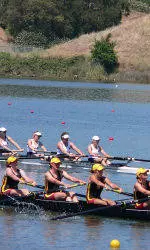 UW Varsity Four Wins Heat Race at NCAA Regatta
