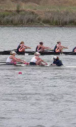 UW Eights Settle for Petite Final Berths at NCAA Regatta
