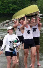 UW's Five-Boat Fleet Rows into IRA Semifinals