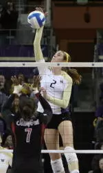 Huskies Handle Georgia In Straight Sets