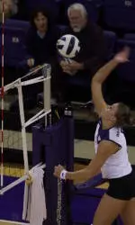 No. 6 Volleyball Falls To No. 5 Stanford, 3-0