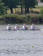 Husky Four Victorious in Debut Race