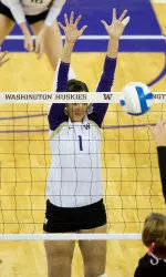 Huskers Hold Home Court, UW Falls In Sweet-16
