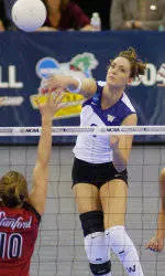 Volleyball Wins Fifth Straight With 3-0 Sweep Of North Dakota State