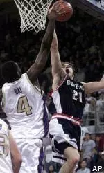 Men's Hoops Falls To No. 25 Gonzaga, 67-47