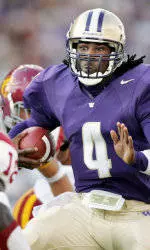 Leinart Leads Trojans Past Huskies