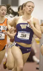 Abbott Paces Huskies As Outdoor Track Opens Up