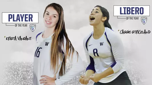 Vansant, Strickland Take Pac-12 Top Honors