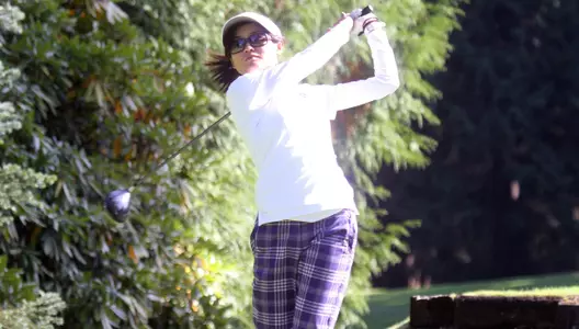 Ying Luo at the first round of the Edean Ihlanfeldt Invitational.