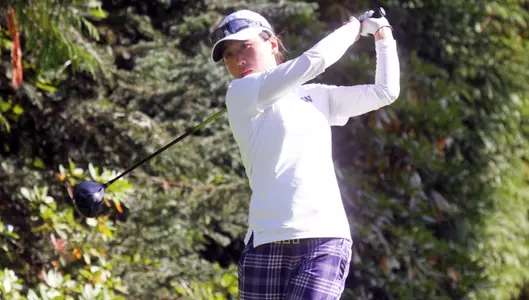 Jennifer Yang at the first round of the Edean Ihlanfeldt Invitational.