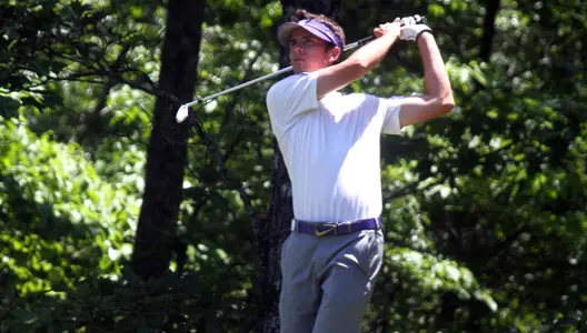 Trevor Simsby during first round action of the NCAA Championship at Capital City